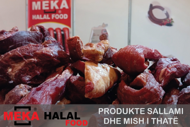 Receta me mish te thate Halal, Tregu i produkteve te mishit Halal, Dyqan online per produkte Halal, Produkte te mishit halal ne Shqiperi, porosit ushqime Halal, Dyqane qe shesin produkte MEKA Halal per fast Food